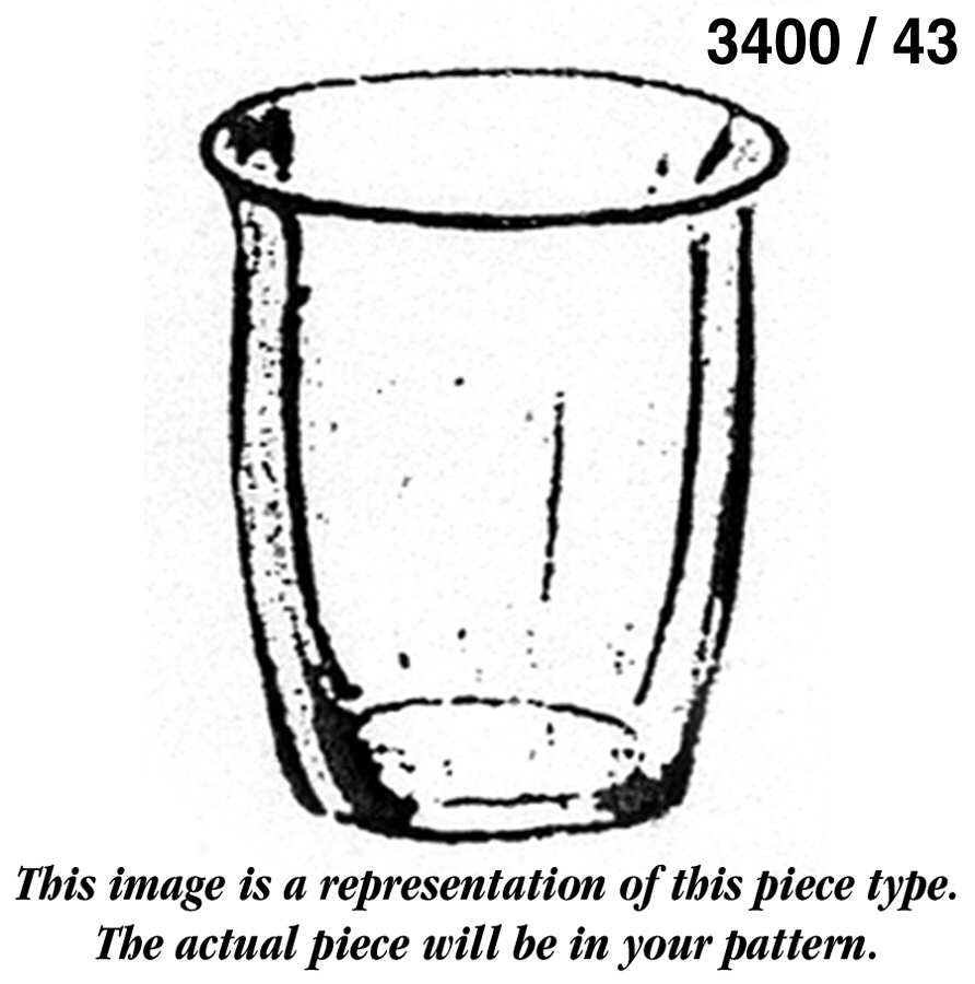 3400-1 3400/43 Frappe Set, 4 Oz Tumbler by Cambridge-1
