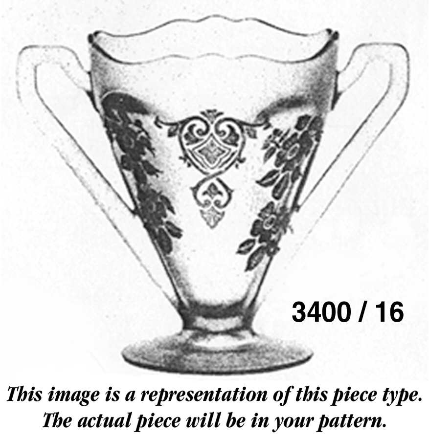 3400-1 3400/16 Open Footed Sugar by Cambridge-1