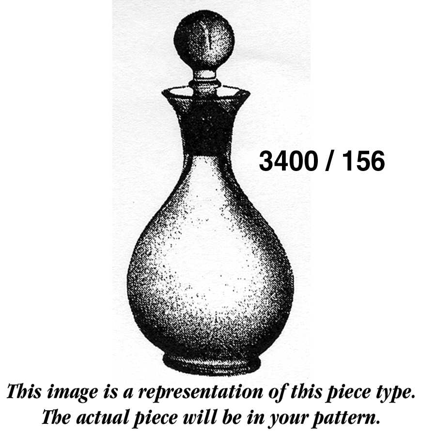 3400-1 3400/156 Cordial Decanter & Stopper by Cambridge-1