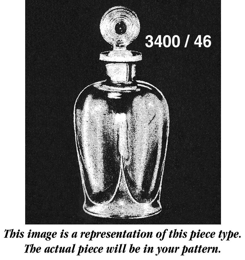 3400-1 3400/46 Cordial Decanter & Stopper by Cambridge-1