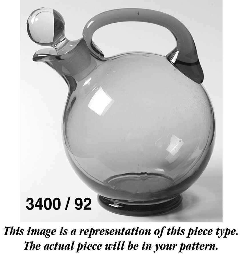 3400-1 3400/92 32 Oz Decanter & Stopper by Cambridge-1