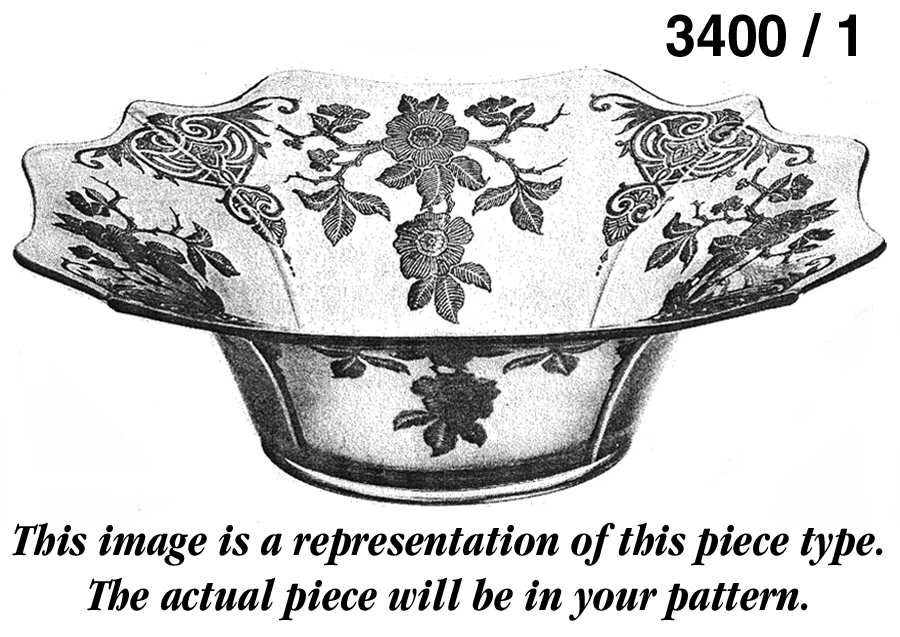 3400-1 3400 13" Flared Bowl by Cambridge-1
