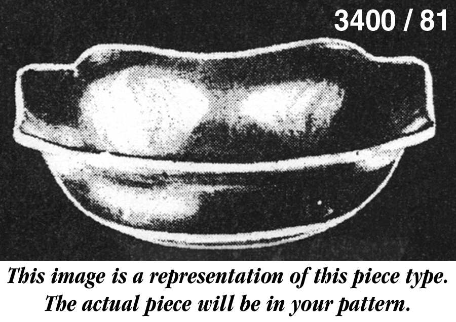 3400-1 Shape 3400 5" Square Fruit Bowl by Cambridge-1