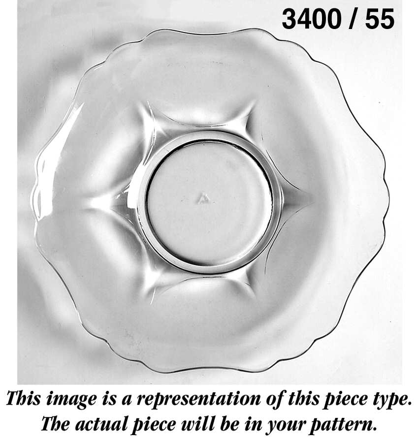 3400-1 Cream Soup Saucer (Shape 3400) by Cambridge-1