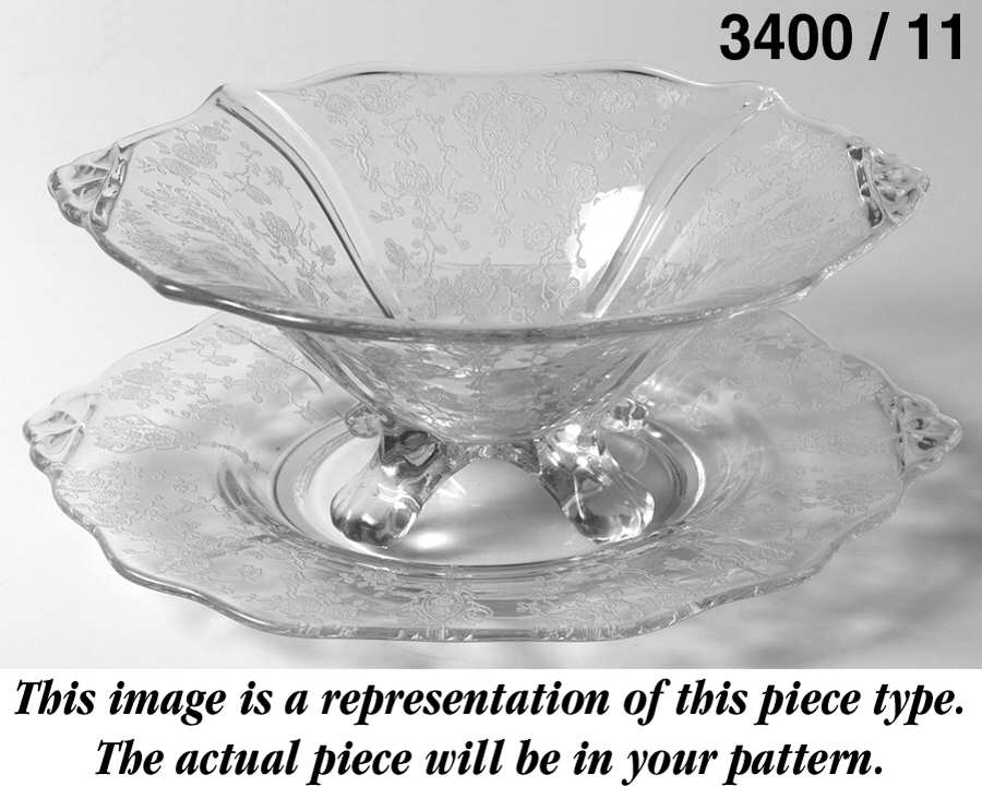 3400-1 Shape 3400 Mayonnaise with Underplate by Cambridge-1