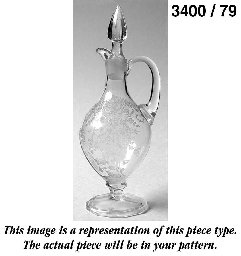 3400-1 3400/79 6 Oz Oil with Stopper by Cambridge-1