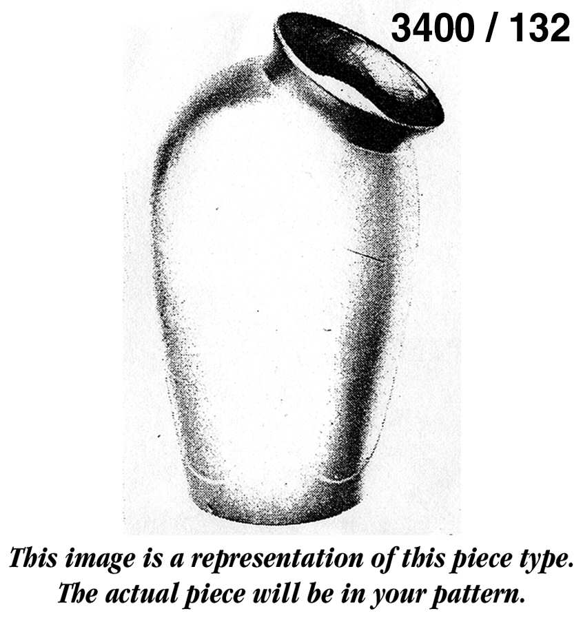 3400-1 #3400/132 9" Vase by Cambridge-1