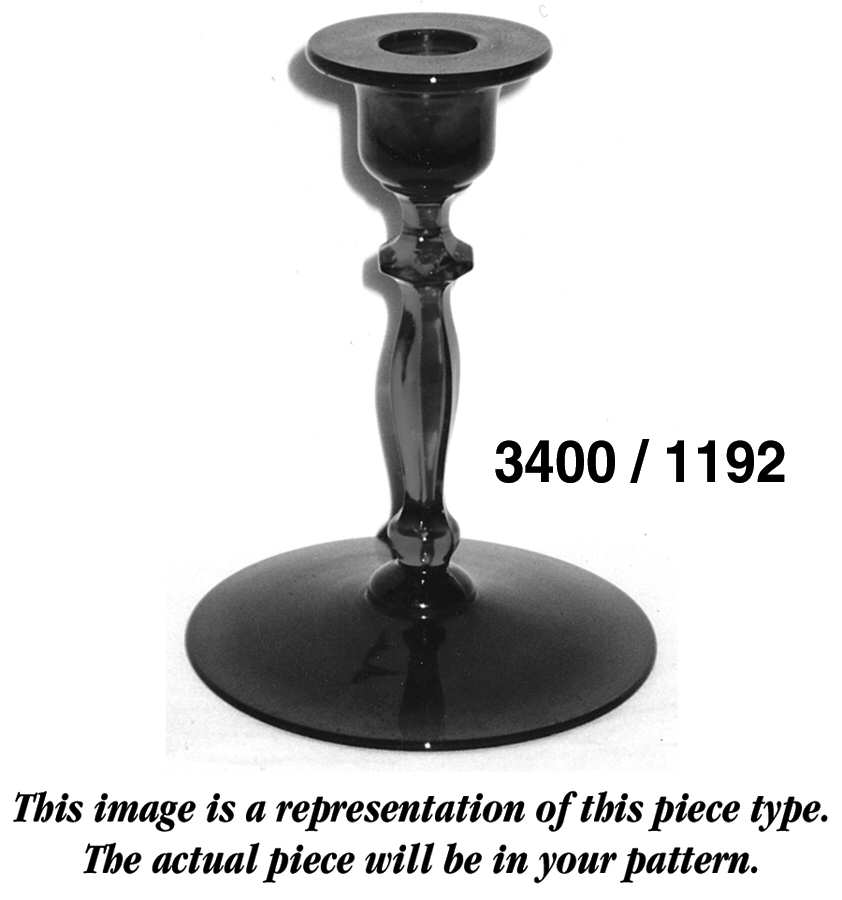 3400-1 3400/1192 5" Candlestick by Cambridge-1