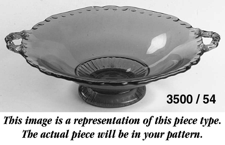 Adonis Round Low Handled Comport (Height X Width) by Cambridge-1