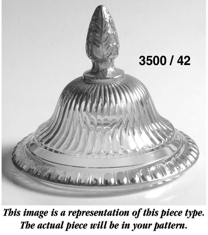 Gadroon Ruby Lid for 12" Footed Urn by Cambridge-1