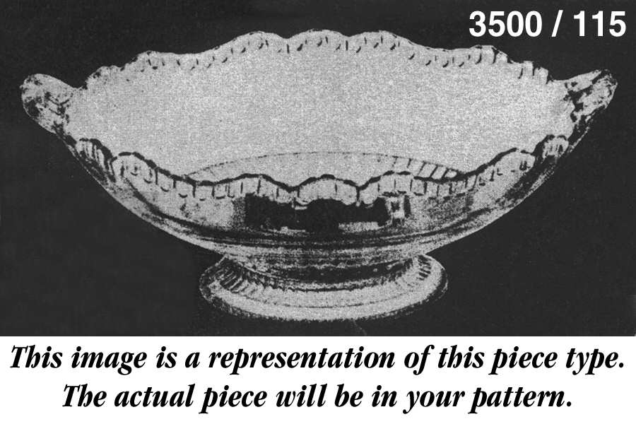 Gadroon Ruby 9" Handled Footed Bowl by Cambridge-1