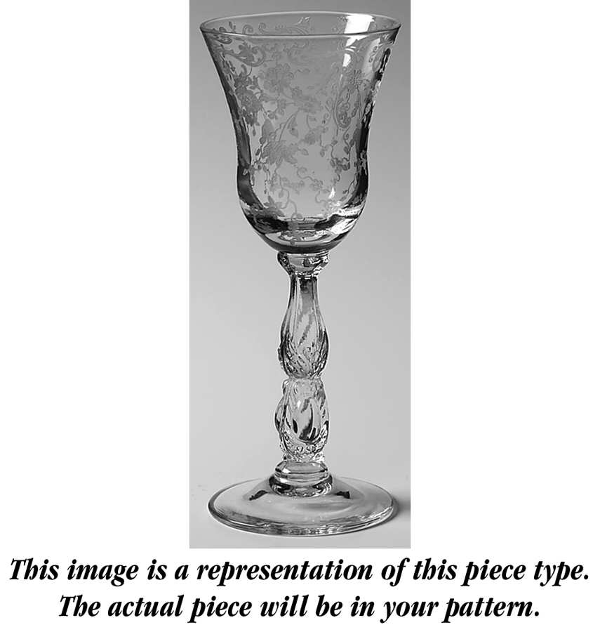 Petite (Cut #988) Wine Glass by Cambridge-1