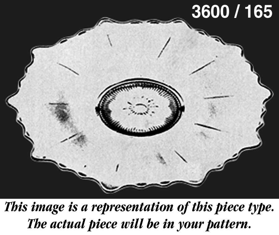 Martha Clear Martha/165 12" Torte Plate by Cambridge-1