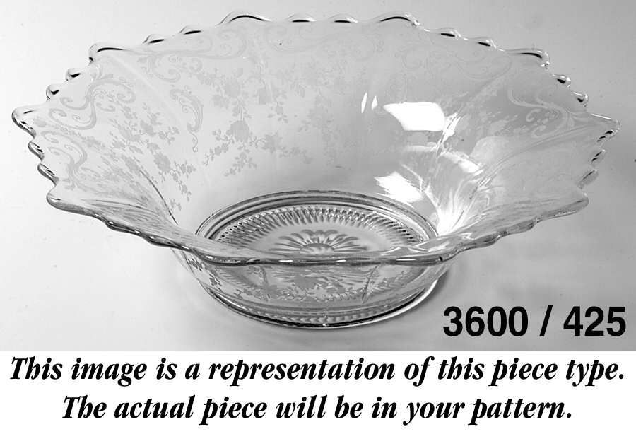 Martha Clear Martha/425 11" Flared Bowl by Cambridge-1