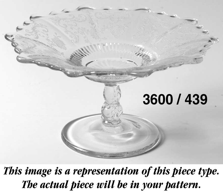 Martha Clear Martha/439 3 1/2" X 5" Cheese Stand by Cambridge-1