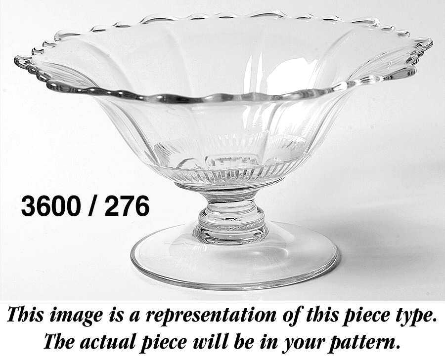 Blossom Time Martha/276 Footed Mayonnaise Bowl Only by Cambridge-1