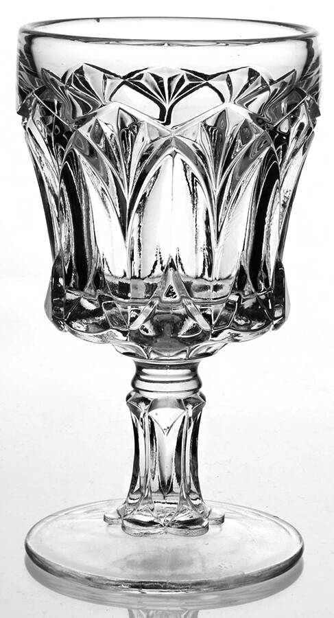 Heirloom Clear Water Goblet by Red Cliff-1