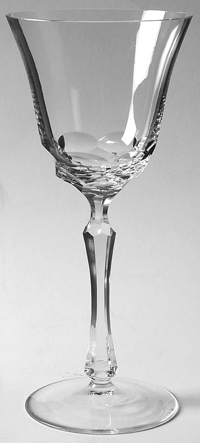 Fleur Water Goblet by Richard Ginori 1735 Crystal-1