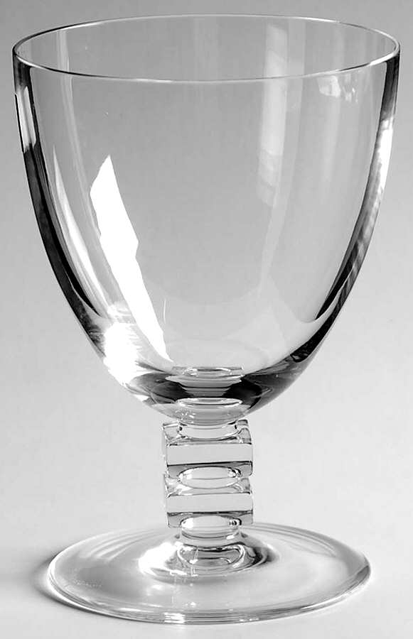 Picasso Water Goblet by Richard Ginori 1735 Crystal-1