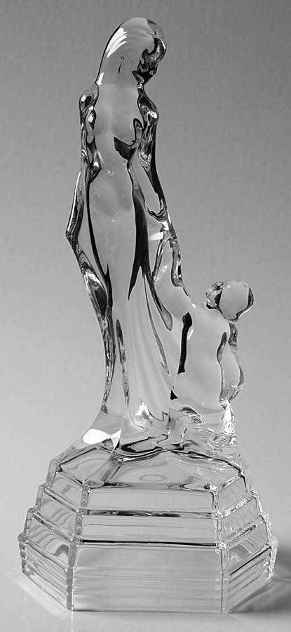 Animals & Figurines Mother and Child Figurine by Royal Crystal Rock-1