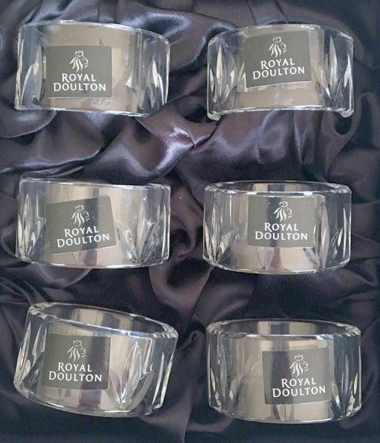 Chelsea Napkin Ring - Set of 4 by Royal Doulton-1
