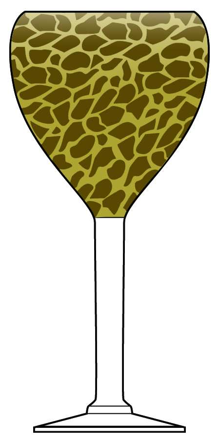 Tortoiseshell Water Goblet by Ross Simons-1