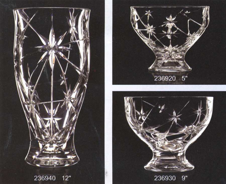 Nadir 12" Flower Vase by Royal Crystal Rock-1