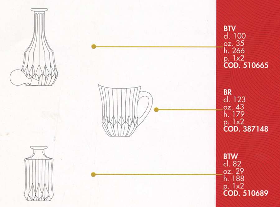 Adagio Decanter & Stopper by Royal Crystal Rock-1