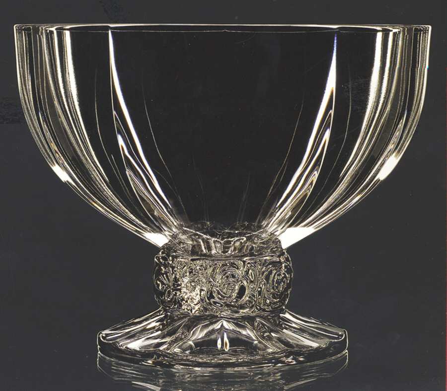 Garden 7" Footed Bowl by Royal Crystal Rock-1