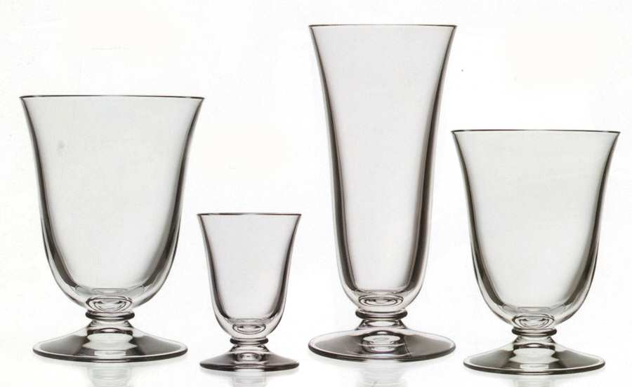 Hibiscus Water Goblet by Royal Crystal Rock-1