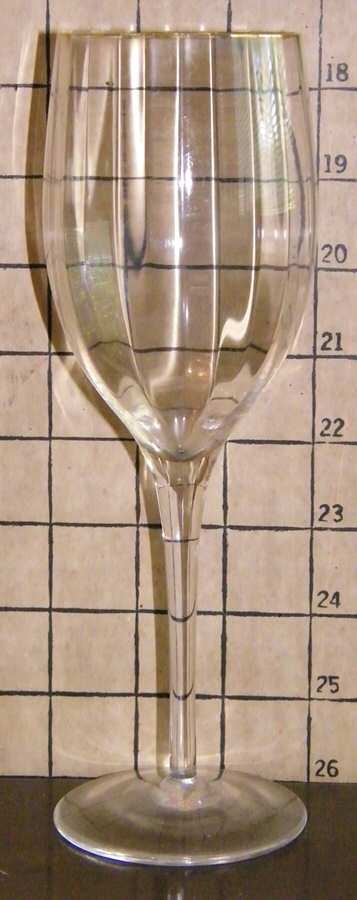 Gallery Gold Wine Glass by Rogaska-1