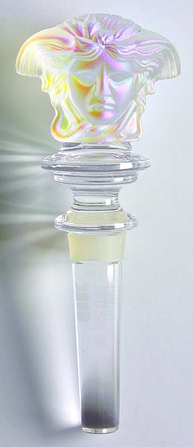 Medusa Lumiere Iridescent Wine Bottle Stopper by Rosenthal-1