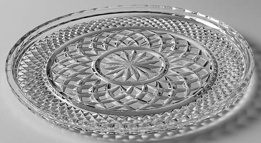 Crown Point 9" Sandwich Plate by Riekes-Crisa-1