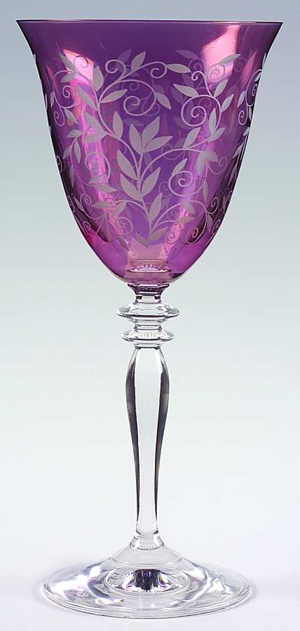Venetian Amethyst Wine Glass by Rogaska-1