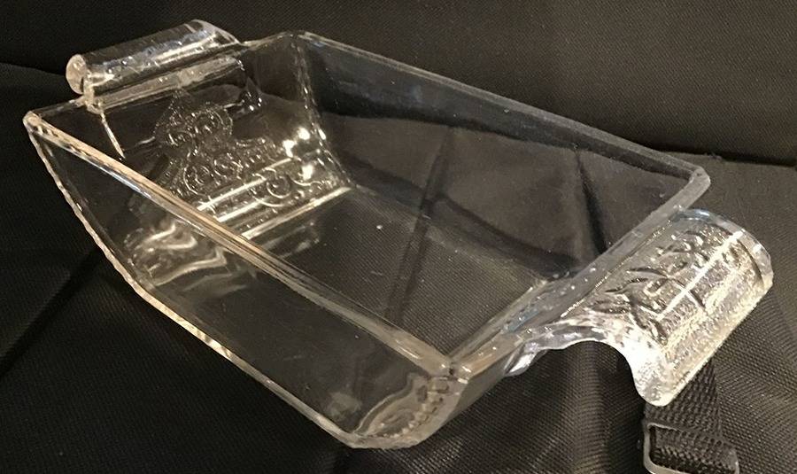 Jersey Lily Clear 1/4 Pound Butter Dish, No Lid by Riverside-1