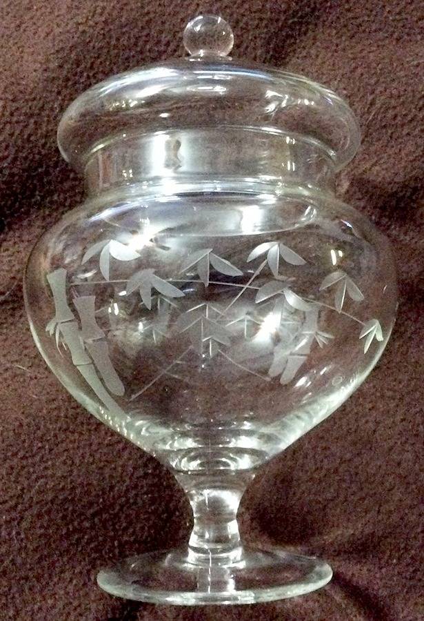 RFG3 Footed Candy Dish & Lid by Radio Brand-1