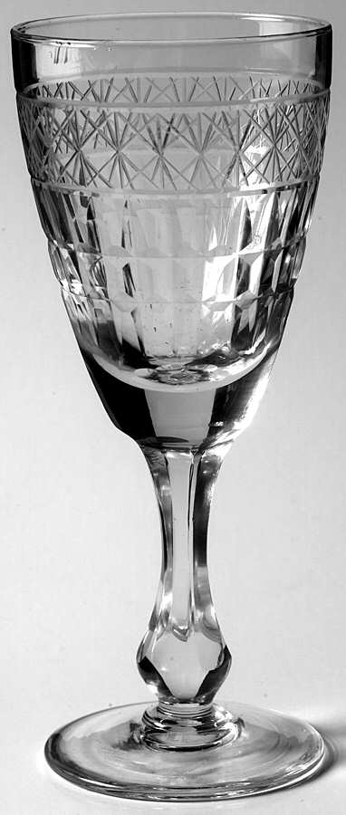RGI3 Water Goblet by Richard Ginori 1735 Crystal-1