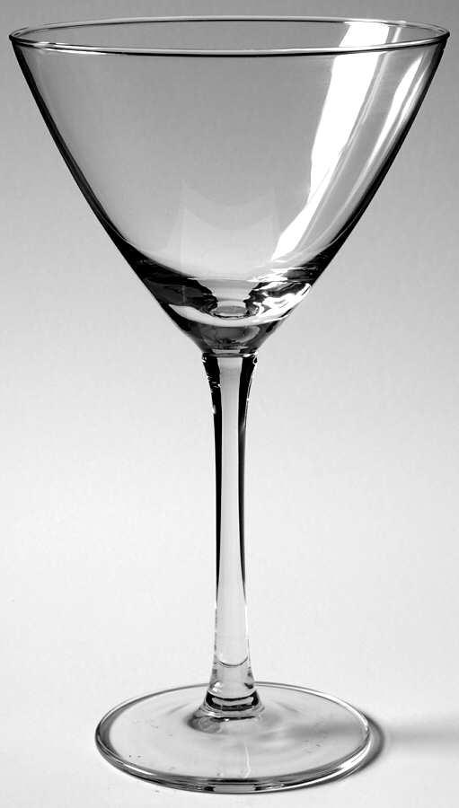 Capitol Martini Glass by Royal Leerdam - Netherland-1