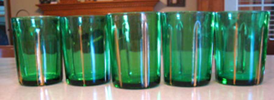 X Ray Green (Emerald) Flat Tumbler by Riverside-1