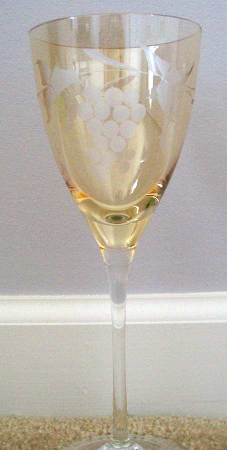 RGA4 Amber Wine Glass by Royal Gallery-1