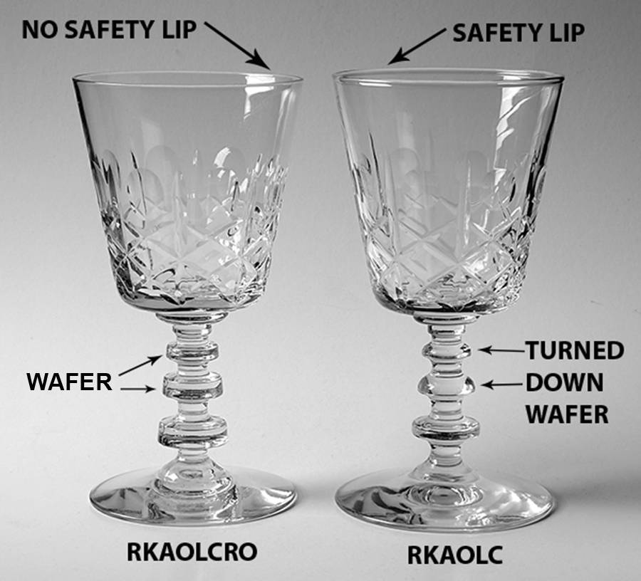Olive & Cross (No Safety Lip) Water Goblet by Rock Sharpe-1