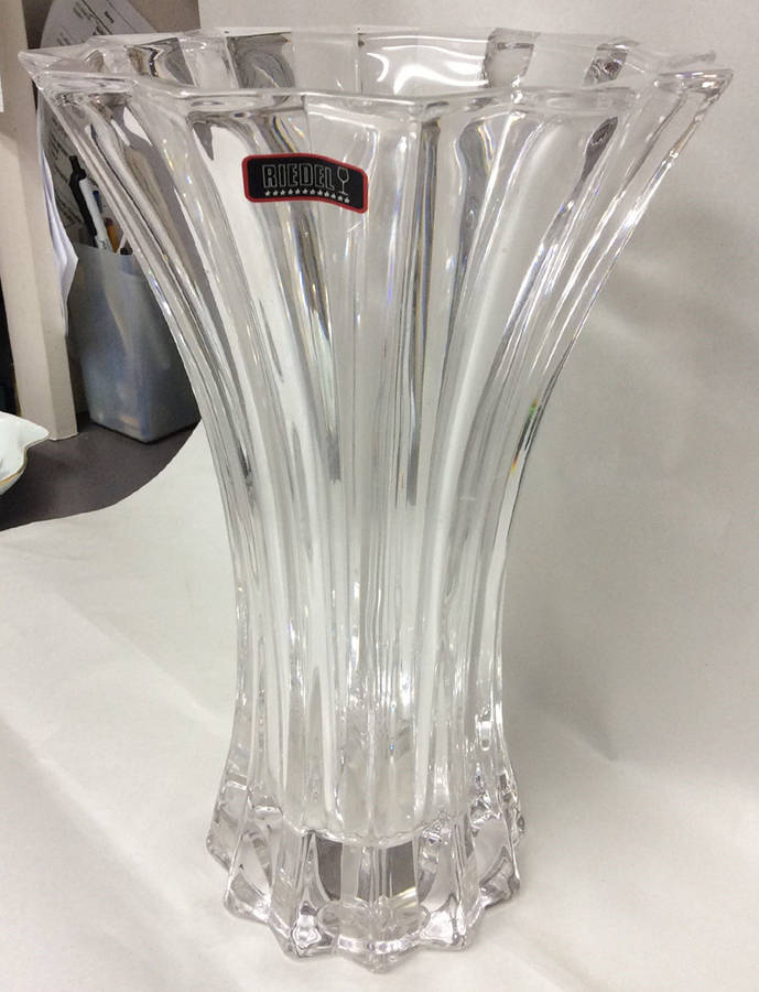 Vivant (Vases) 12" Flower Vase by Riedel Crystal-1