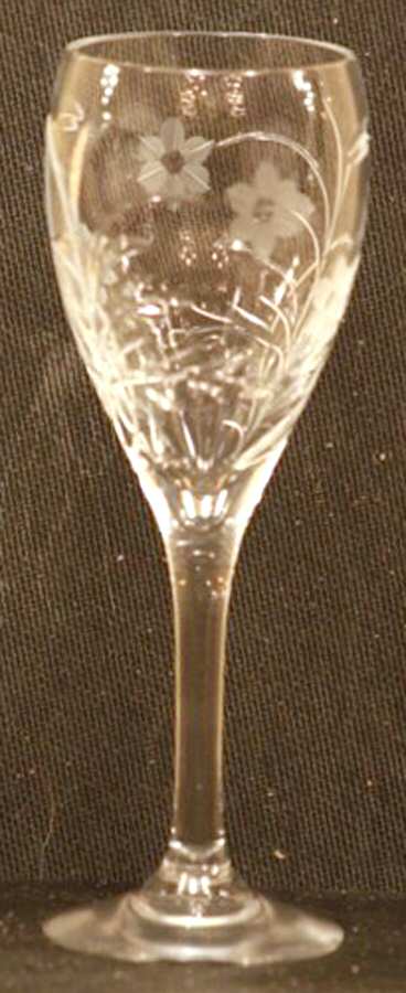 Bermudiana Rose Water Goblet by Royal Brierley-1