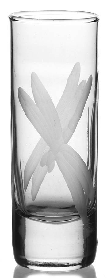 Dragonfly Shot Glass by Rolf Glass-1