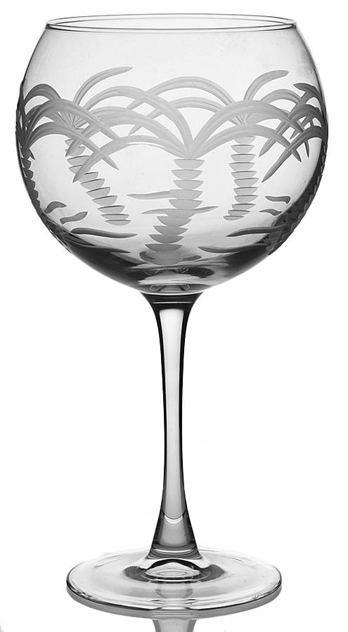 Palm Tree Grand Balloon Wine by Rolf Glass-1