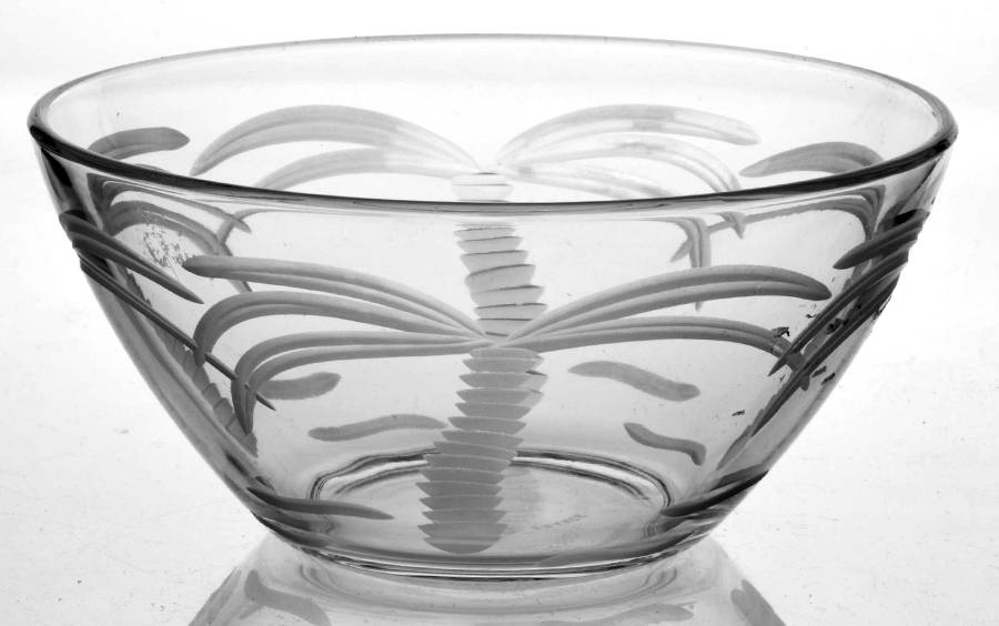 Palm Tree 5" All Purpose Bowl by Rolf Glass-1