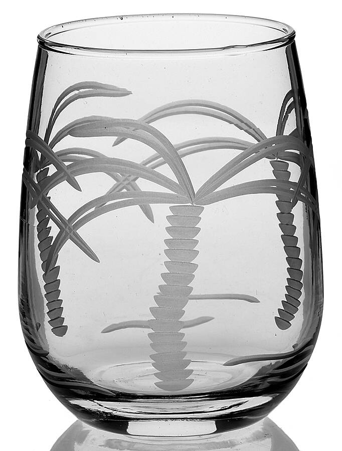 Palm Tree Stemless Wine by Rolf Glass-1
