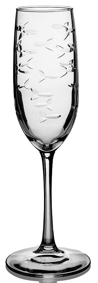 School of Fish Fluted Champagne by Rolf Glass-1