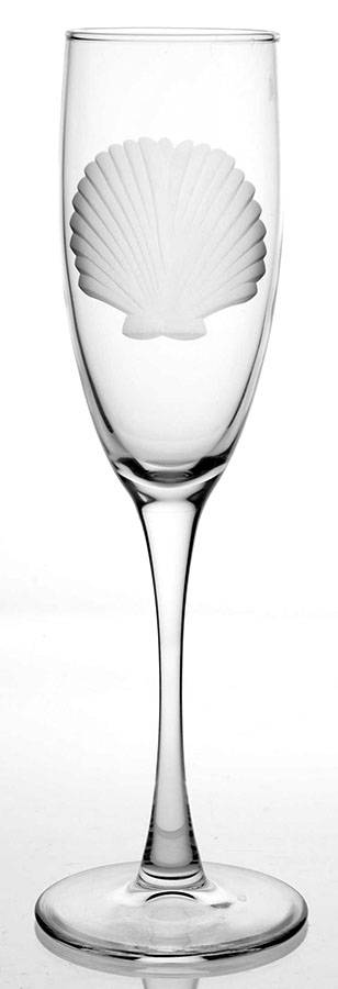 Seashell Fluted Champagne by Rolf Glass-1