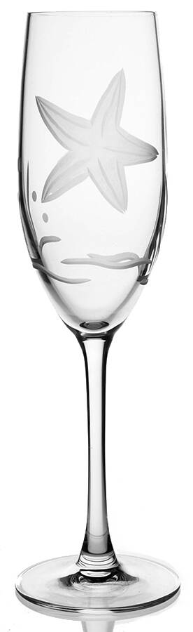 Starfish Fluted Champagne by Rolf Glass-1